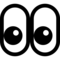 Eyes emoji on Microsoft